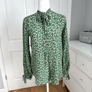 N o 21 Vintage Bow Tie Blouse
